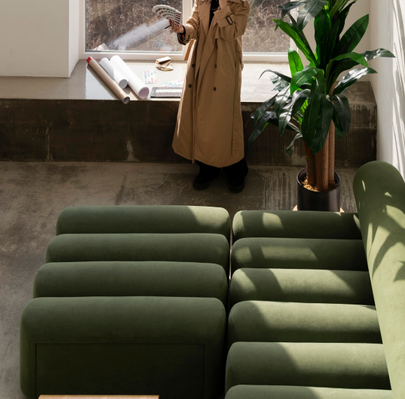 Soft Tube Seating by Round Corner Studio · Denmark