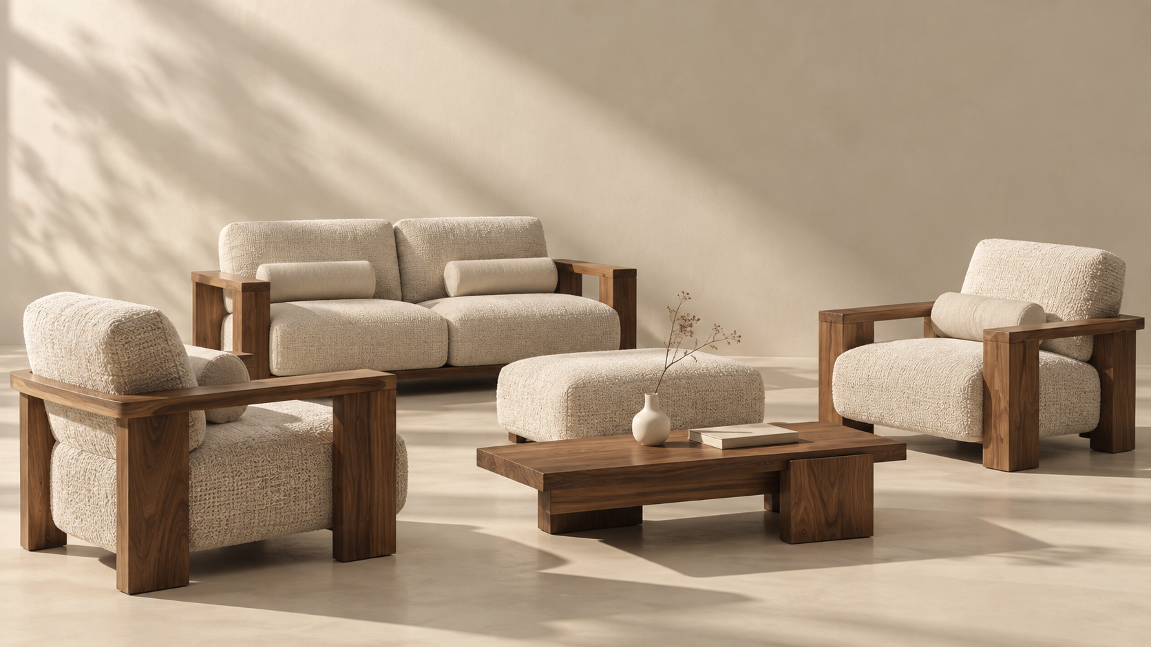 Walnut Post Collection by Field House Furniture · Indonesia